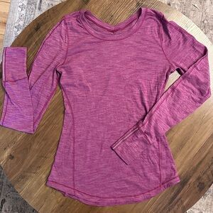 Lululemon lightweight running long sleeve